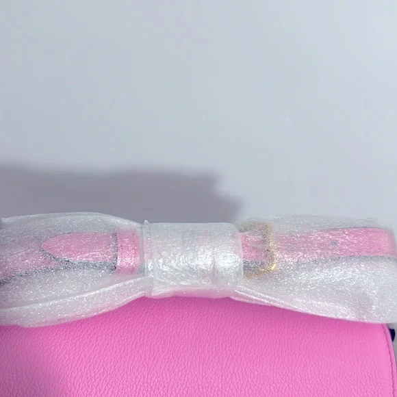 NEW $1800 Versace paradise hot Pink and Gold Medusa yummy leather Crossbody - Picture 9 of 10